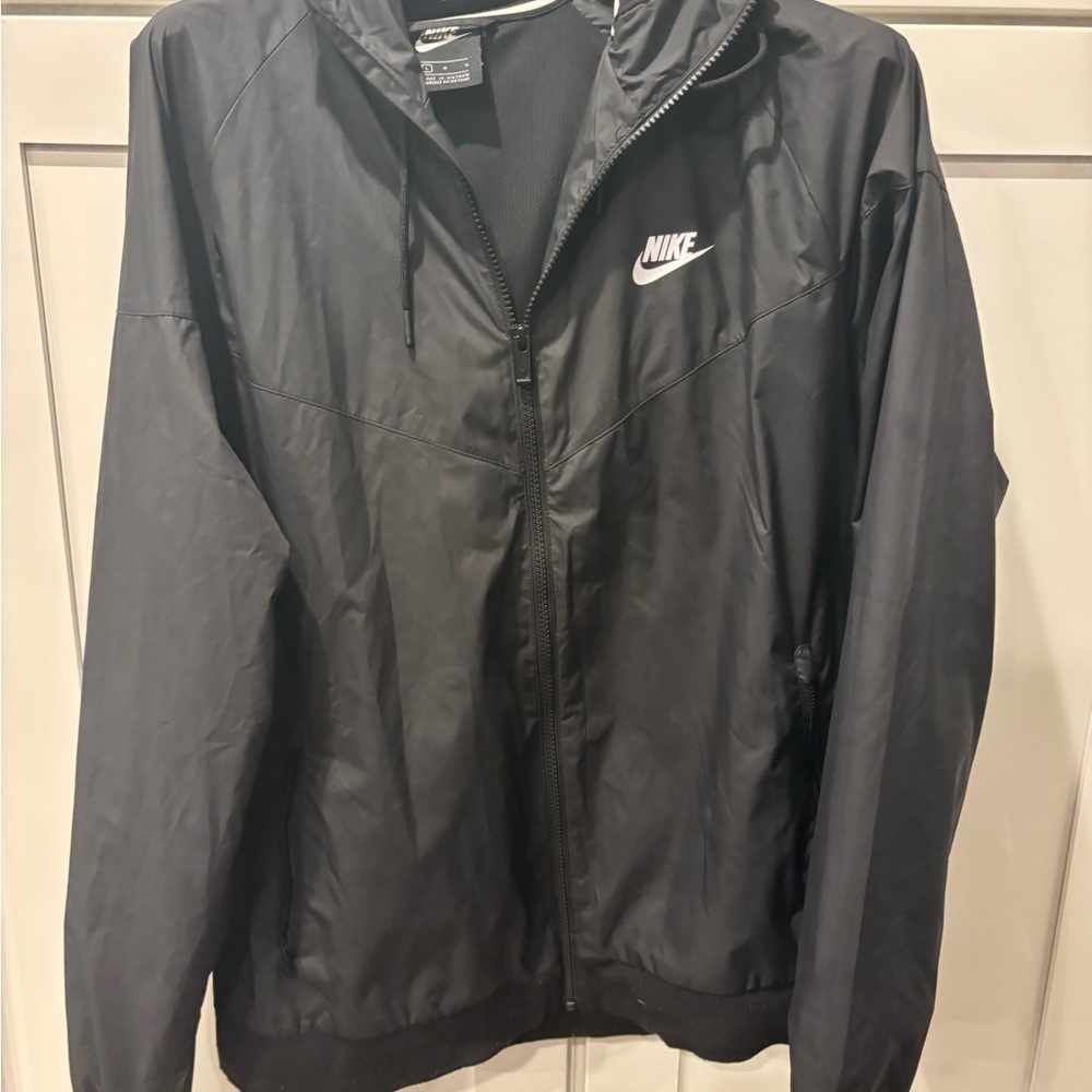 Nike Men's Charcoal Windbreaker Jacket